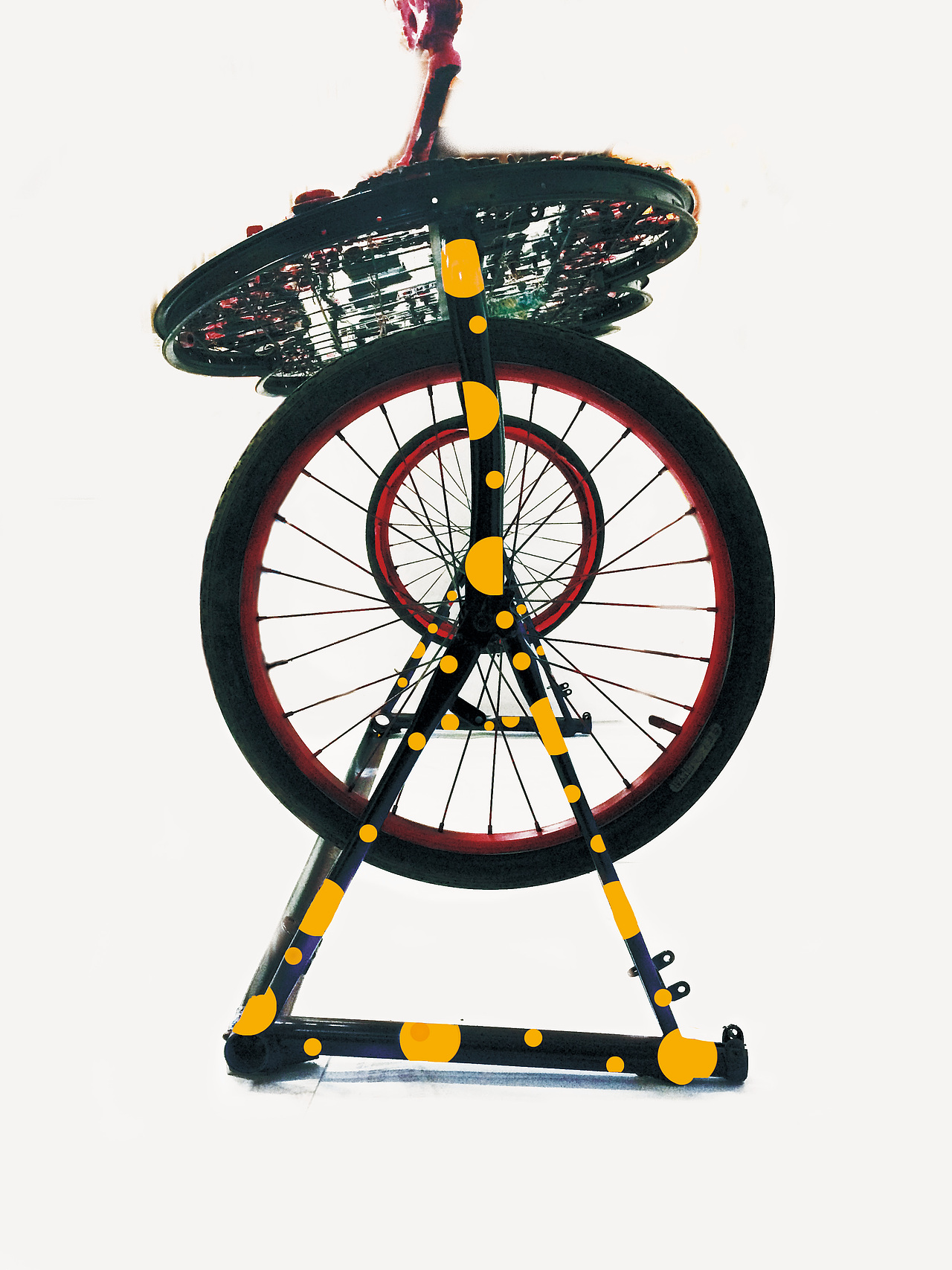 自行车改造的公共设施——《城市·璀璨的记忆》