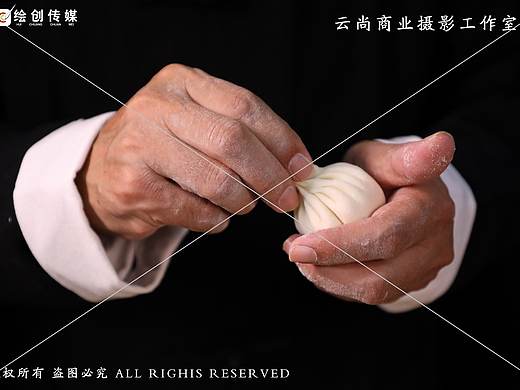 高家包子 百年老店 品牌推广海报拍摄