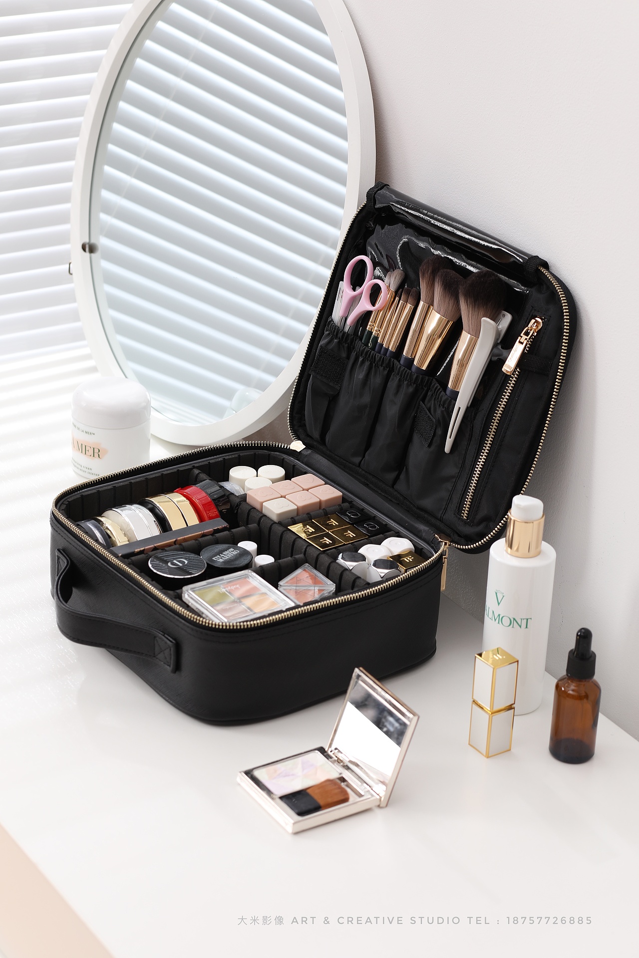 化妆包彩妆收纳大容量收纳拍摄