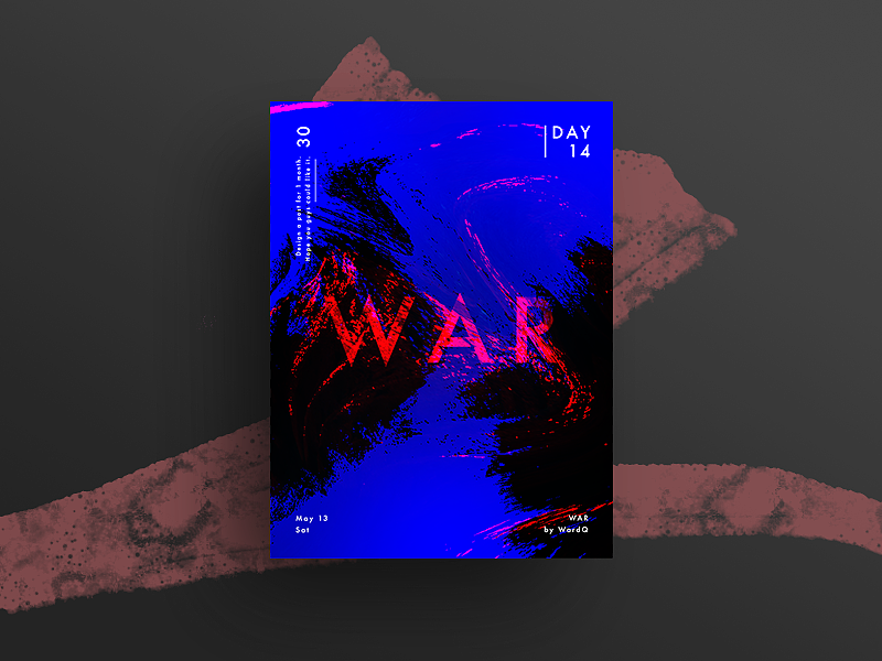 Daily poster | 每日海报 第2周（图ZNzkzMjc5MjA=） - 海报 - 站酷设计师Seventeen十七原创素材 - 站酷ZCOOL