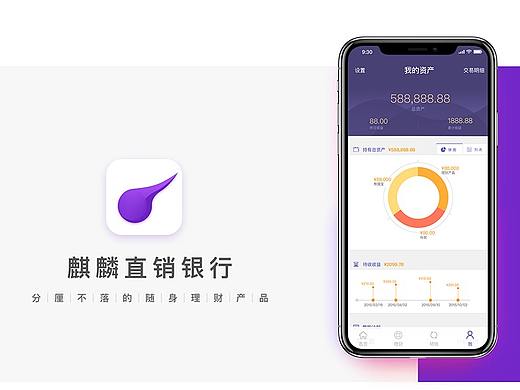 某直销银行手机客户端界面设计
