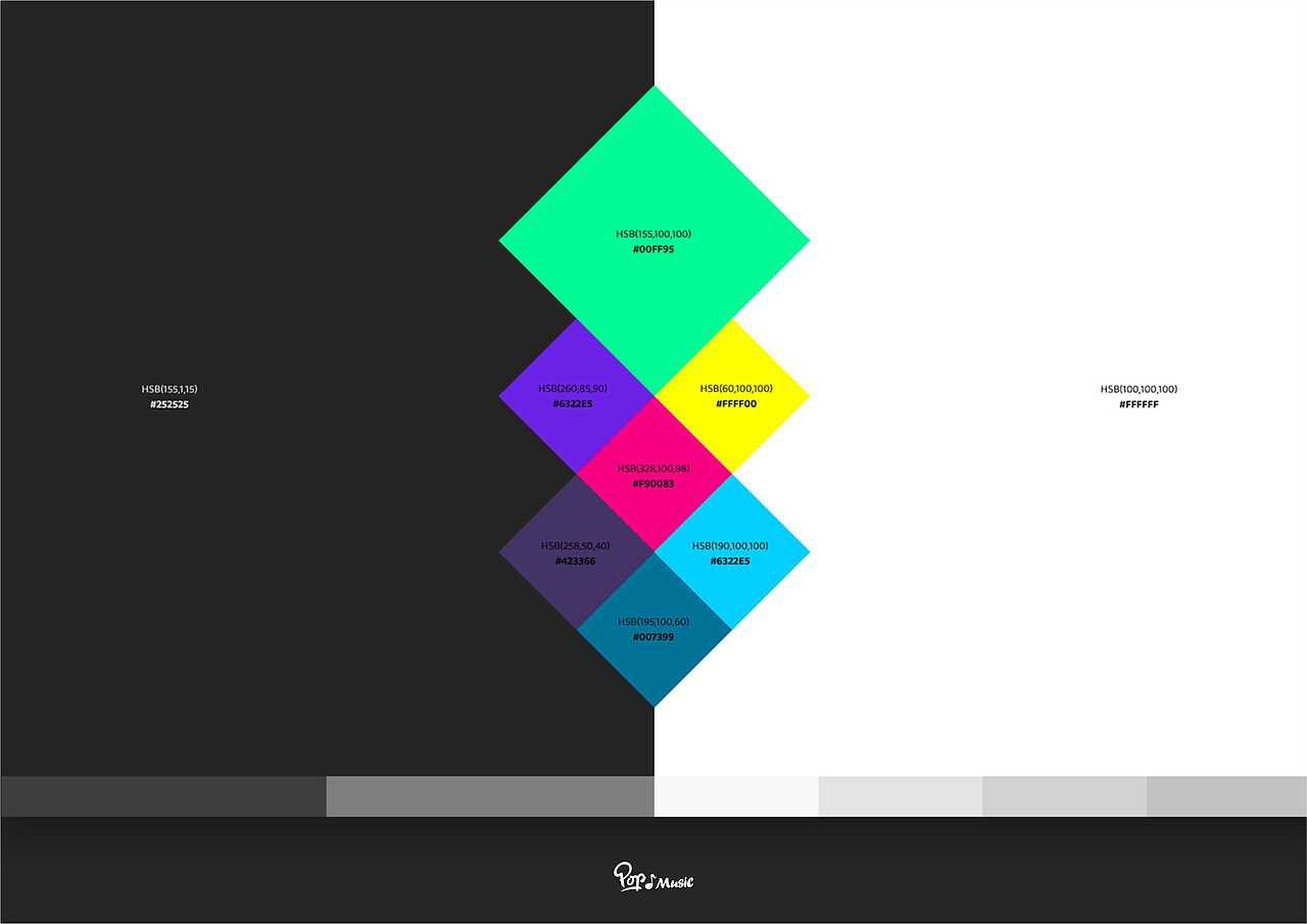 POP音乐（图ZMTQ0MjAxNTQ4） - 品牌 - 站酷设计师YAO设计YAO原创素材 - 站酷ZCOOL