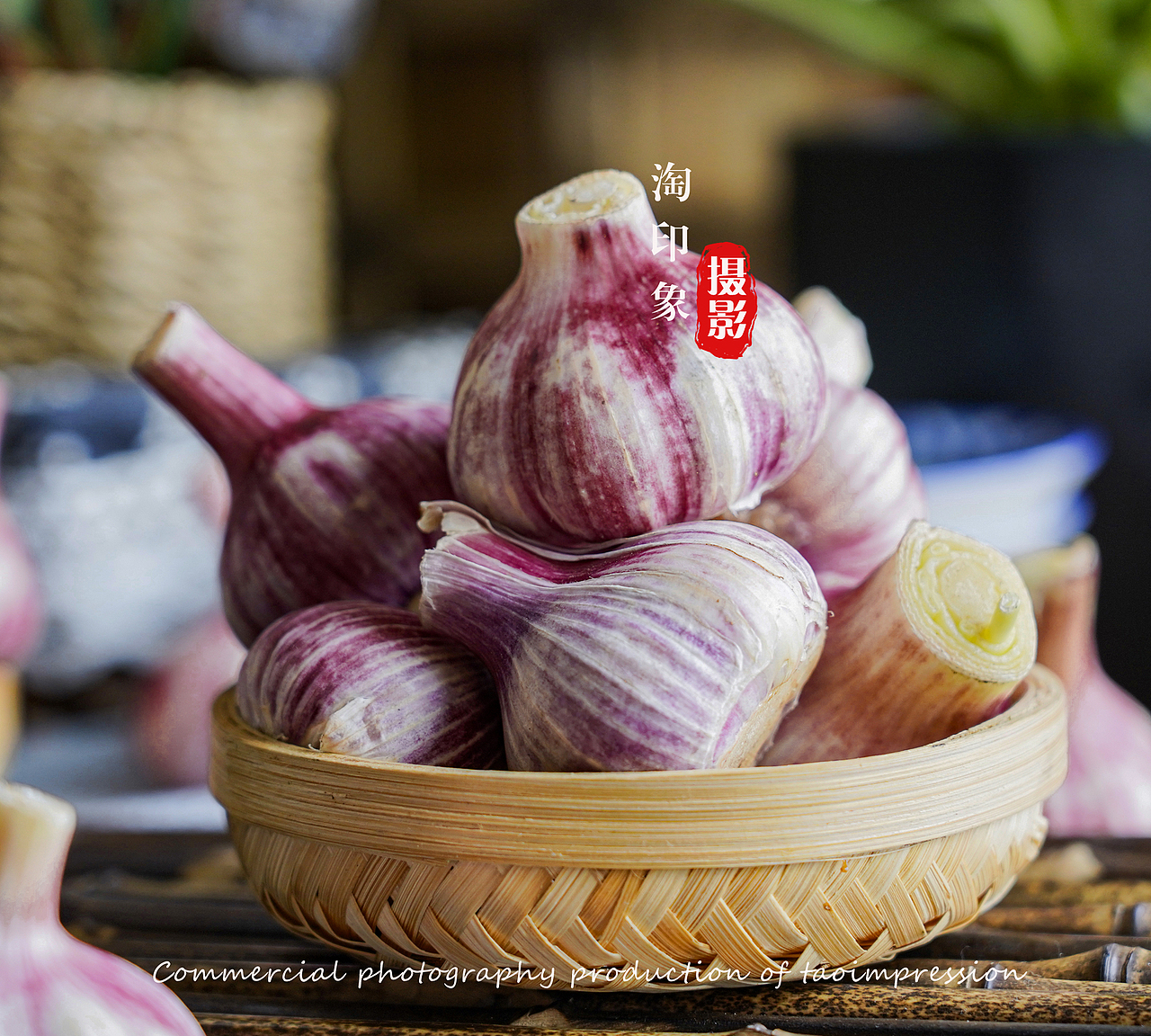 紫皮鲜大蒜（图ZMjQ5OTk1Mzcy） - 美食摄影 - 站酷设计师陶印象商业摄影原创素材 - 站酷ZCOOL