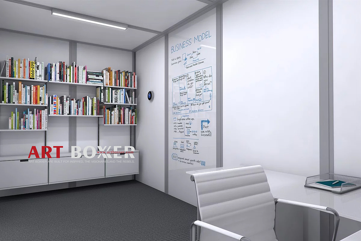 2020集装箱办公室创意设计方案/集装箱展厅_上海集装客