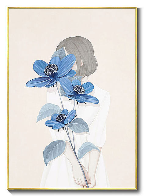 小清新 绿色植物|空间|家装设计|华雅诗装饰画黄悦 - 原创作品 - 站酷