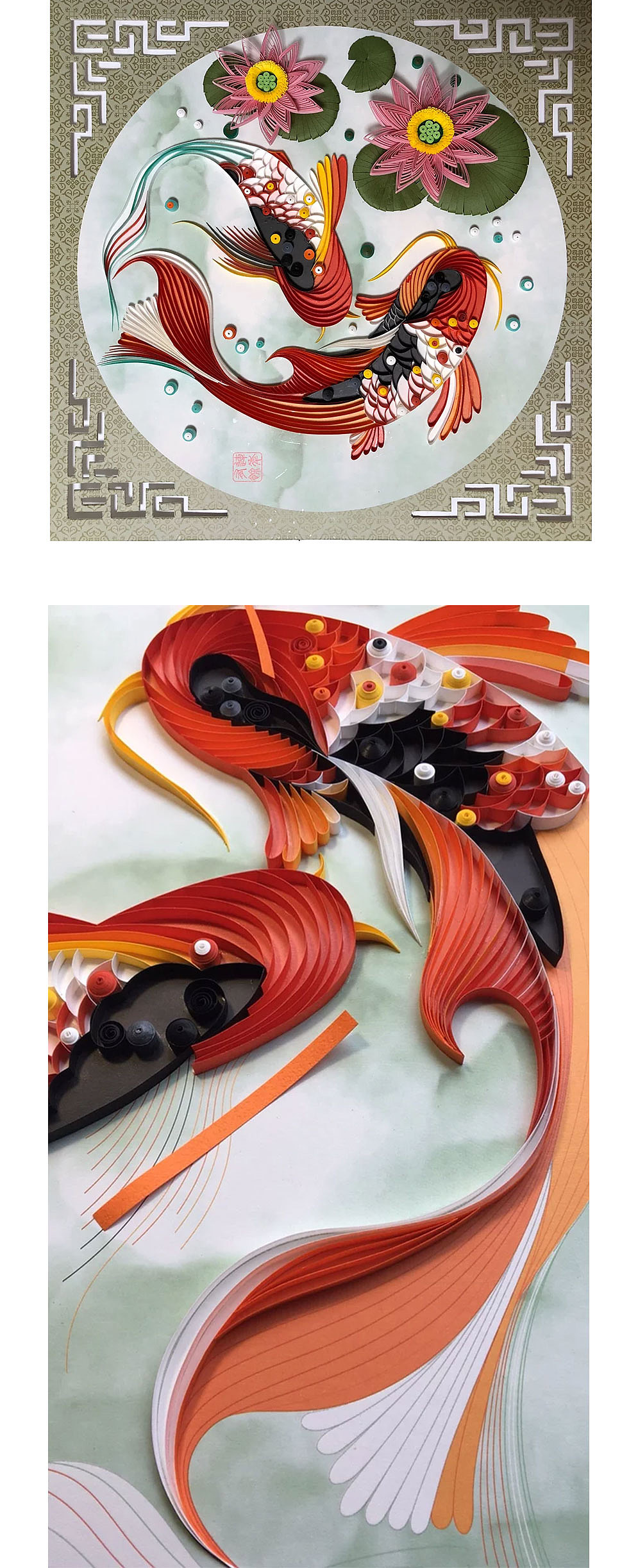 我的小确幸——衍纸艺术（图ZMTI1NjE3MTky） - 工艺品设计 - 站酷设计师馨飞扬123原创素材 - 站酷ZCOOL