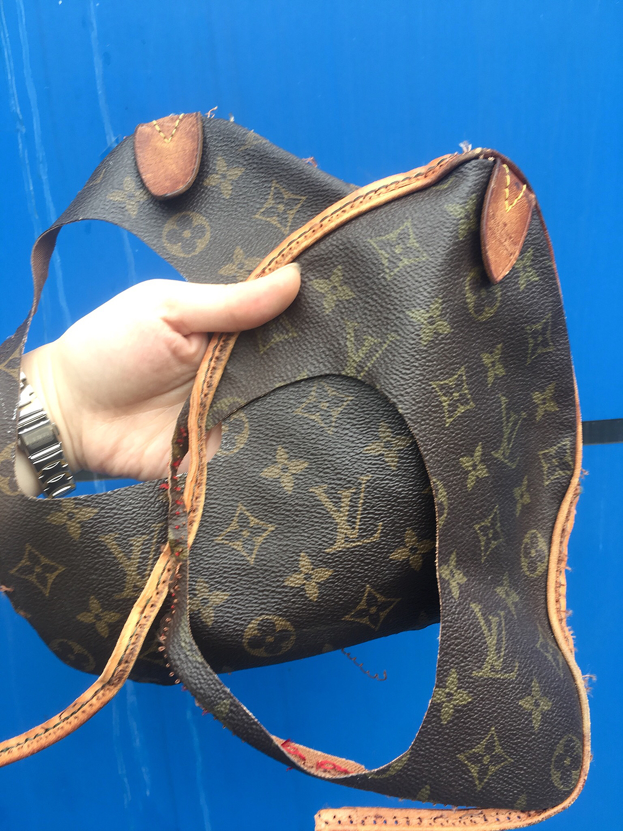 lv中古包拆包改造 各品牌"联名"恶搞diy手工皮具