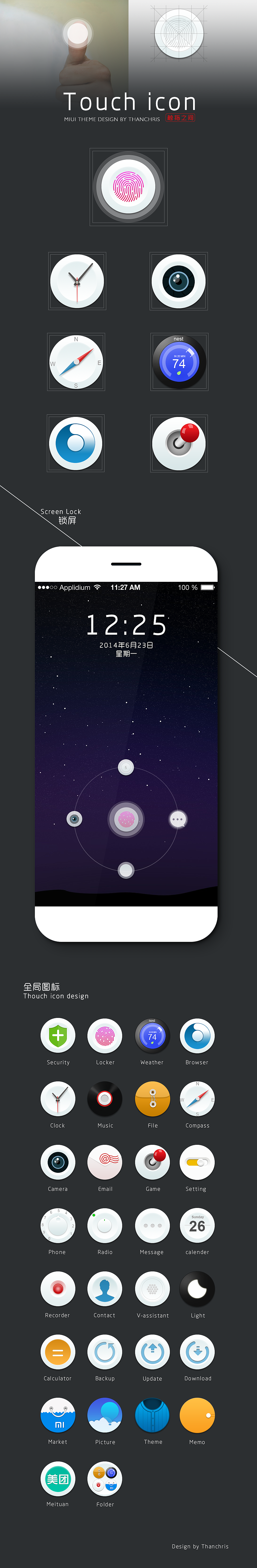 Touch icon-触指之间（图ZMTczMjIyNzI=） - 主题/皮肤 - 站酷设计师thanchris原创素材 - 站酷ZCOOL