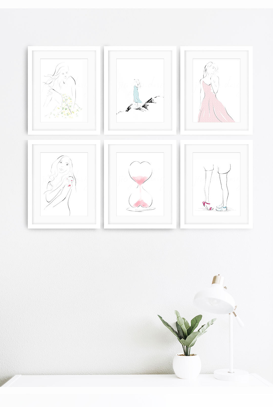 你家啥都不缺,只缺一幅手绘画