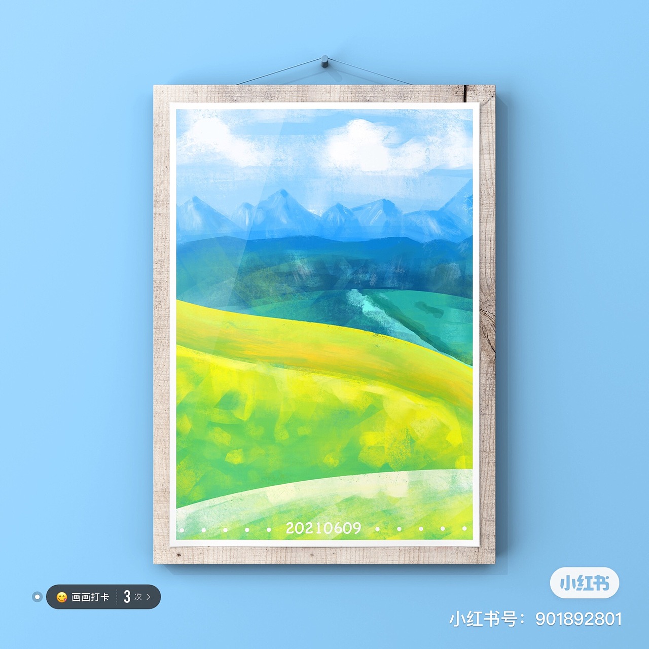 6月9日-13日 每日一小時畫畫創(chuàng)作練習(xí)（圖ZMjU4NzQ4MzI4） - 藝術(shù)插畫 - 站酷設(shè)計師橘子想要藍原創(chuàng)素材 - 站酷ZCOOL