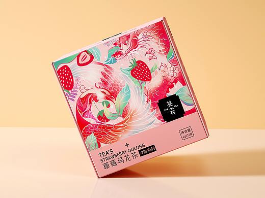 乌龙茶饮品系类包装设计