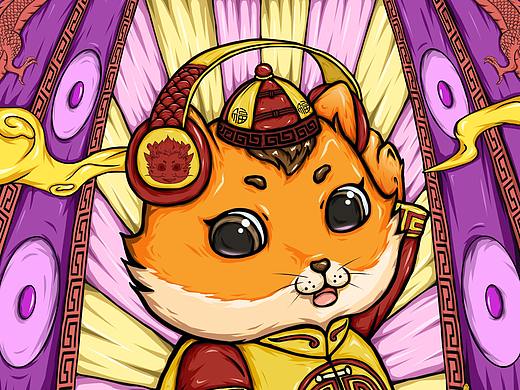 国潮练习（个人主页-ZNTM2MDgxMTY=） - 商业插画 - 站酷设计师兜兜木原创素材 - 站酷ZCOOL