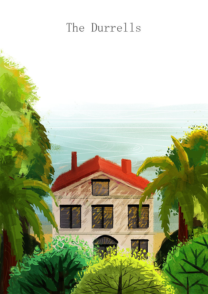 The Durrells 德雷尔一家（图ZODAzMjY5NzY=） - 创作习作 - 站酷设计师iyie原创素材 - 站酷ZCOOL