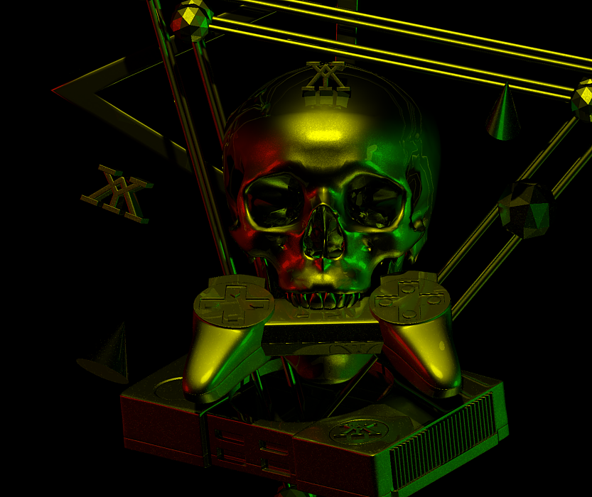 宇宙无敌大骷髅（图ZOTQxMDgzNg==） - 其他三维 - 站酷设计师wayer原创素材 - 站酷ZCOOL