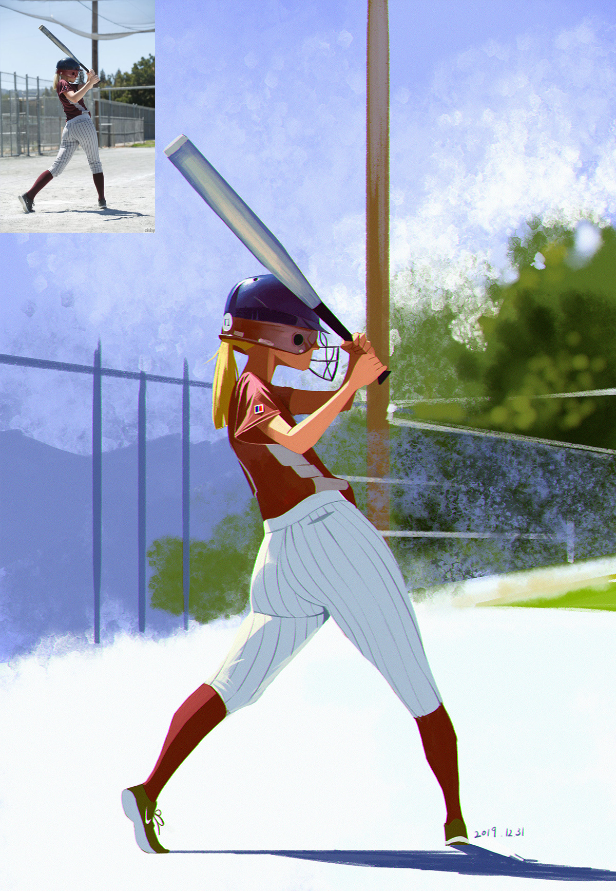 棒球四连发|插画|创作习作|阿伟漫画 - 原创作品 - 站酷 (zcool)