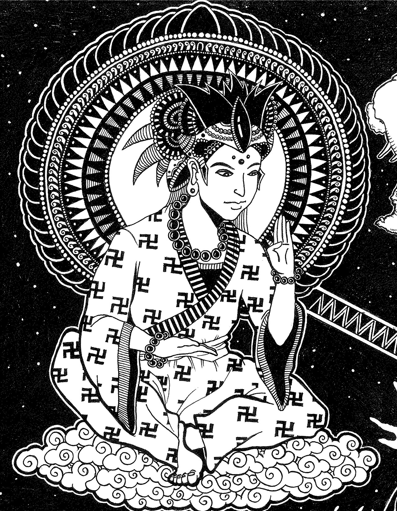 2开大画《善恶美丑》（图ZMTk3MzIyMTY=） - 新锐潮流插画 - 站酷设计师墩小贤原创素材 - 站酷ZCOOL