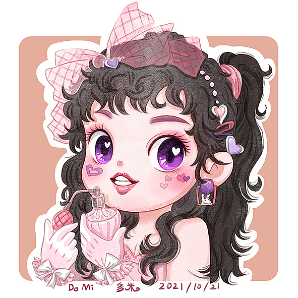 一些给朋友画的头像（图ZMjc2ODQ2NzUy） - 绘本 - 站酷设计师若叶多米原创素材 - 站酷ZCOOL