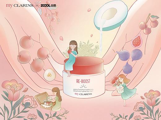 My CLARINS 寻找天然好食肌（个人主页-ZNTg5MjQ5ODQ=） - 海报 - 站酷设计师米子栗原创素材 - 站酷ZCOOL