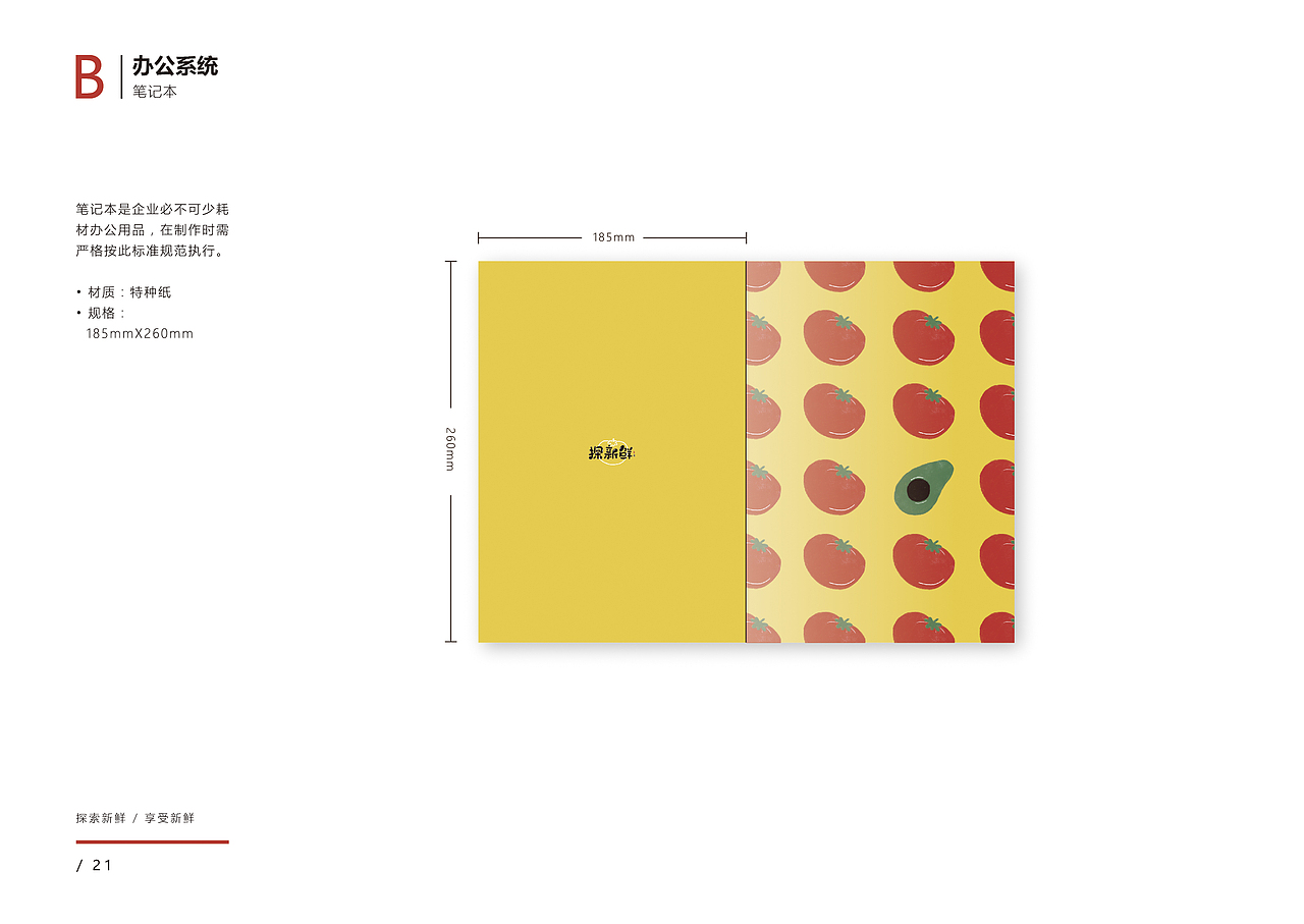 探新鲜 品牌VI设计