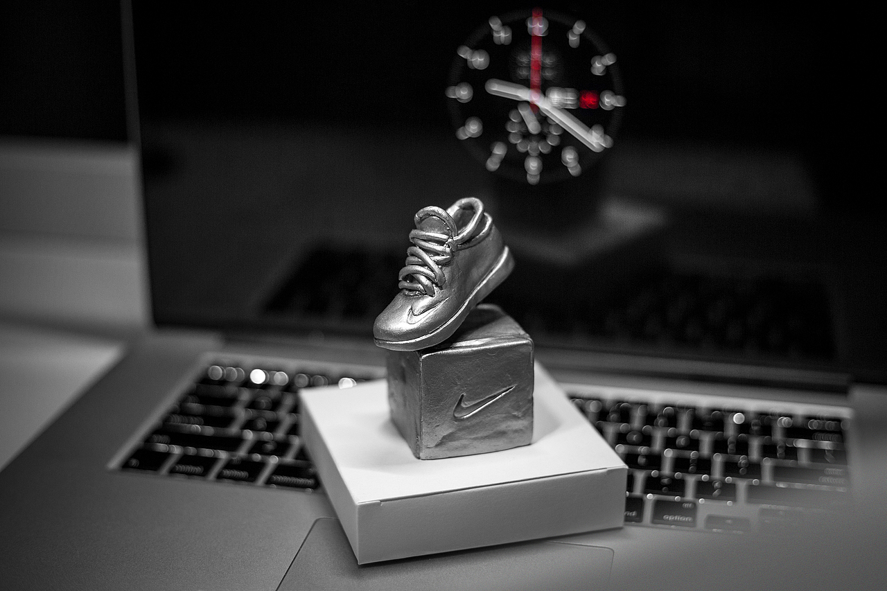 NIKE籃球鞋雕塑紀(jì)念品（圖ZMTA0NTI1MTg4） - 手辦/模玩 - 站酷設(shè)計師Michael_文軒原創(chuàng)素材 - 站酷ZCOOL
