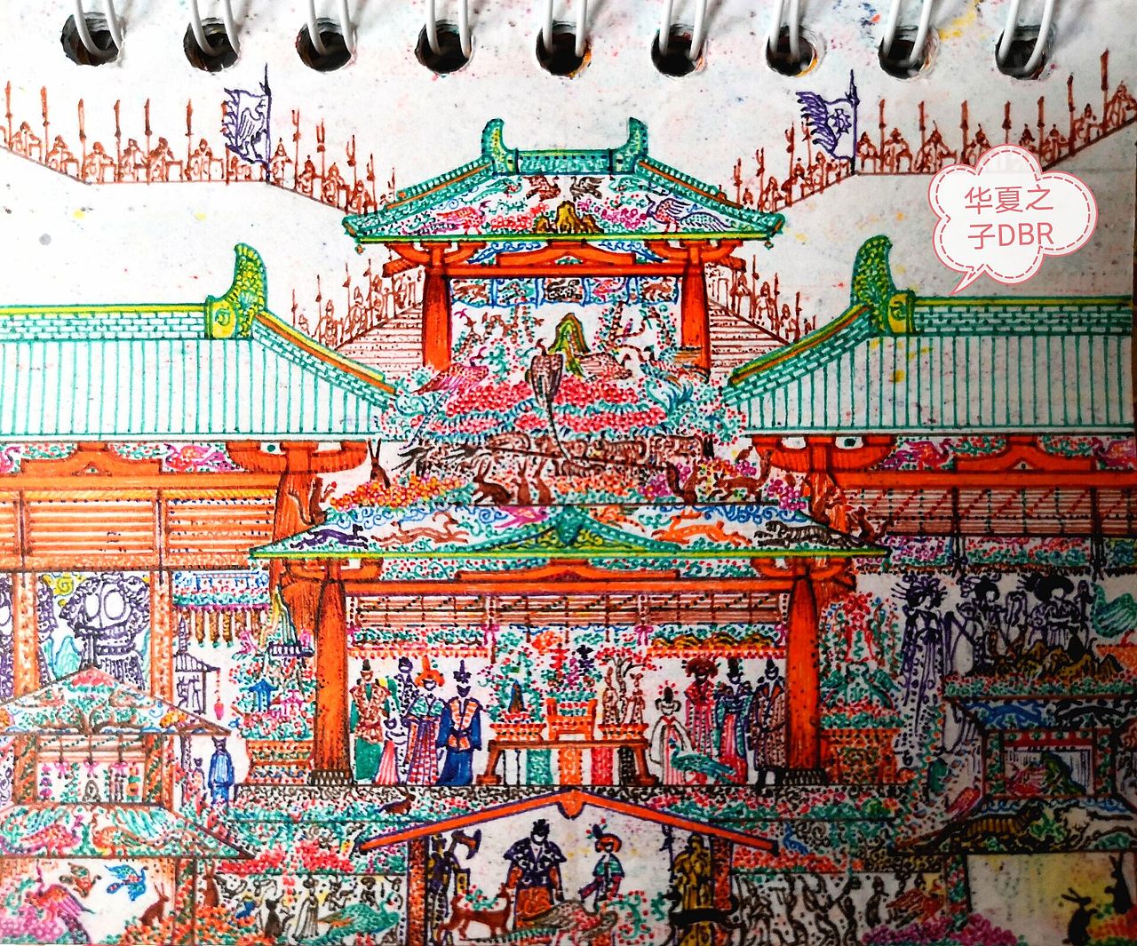 原创系列插画《Don't told die Tang》,其十八