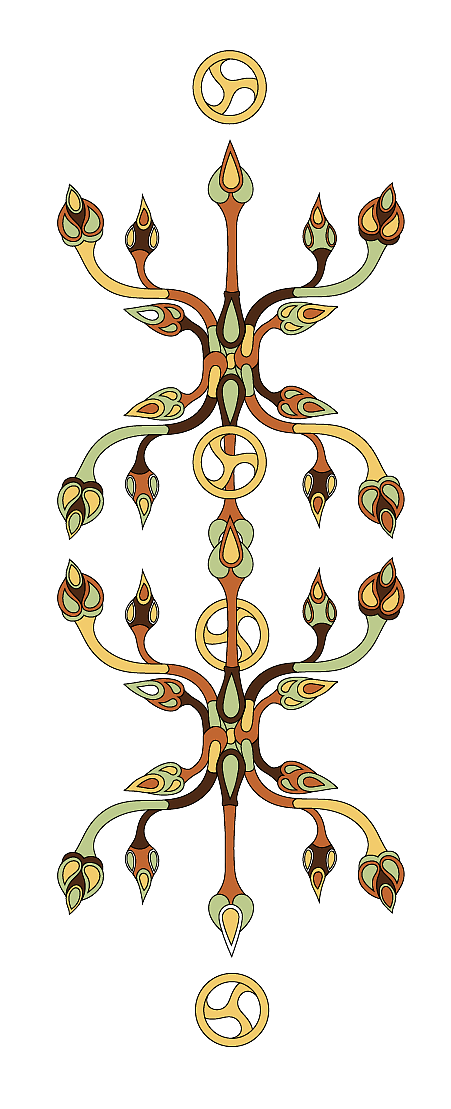 楚绣图形再造|平面|图案|三点又21_原创作品-站酷(zcool)