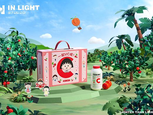 养生堂联名小丸子 ✖ INLIGHT l 针叶樱桃 l 礼盒拍摄