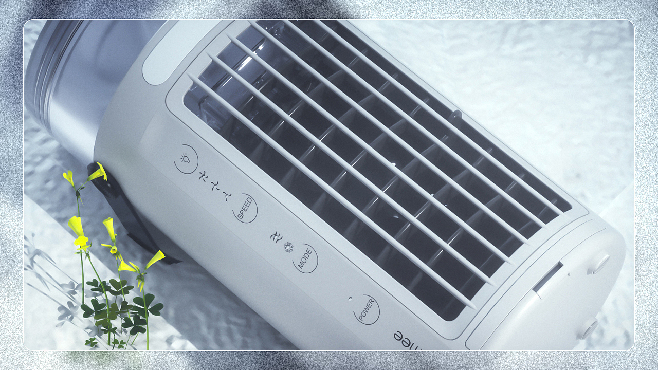 五月渲染作品合集|除湿机 夜视仪 喷雾 音箱 充电宝