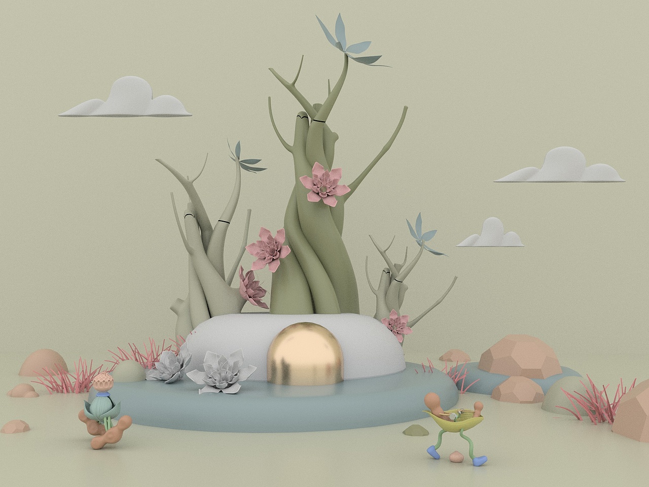 豌豆的基因乐园（图ZMTQ2MjE2OTI4） - 场景 - 站酷设计师sailaouka原创素材 - 站酷ZCOOL