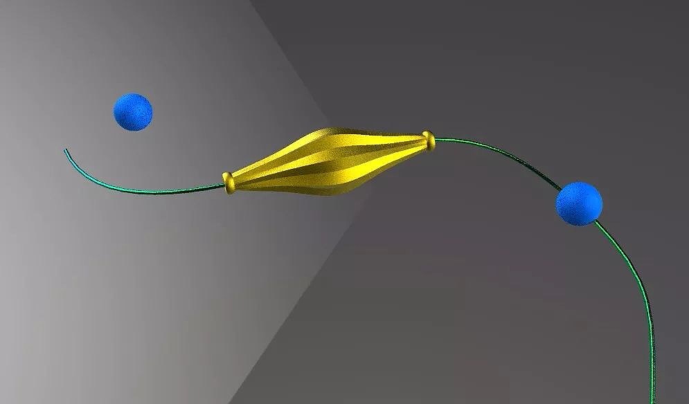 现代主义 贵金属手串 人体局部装饰品试验 串珠 手链