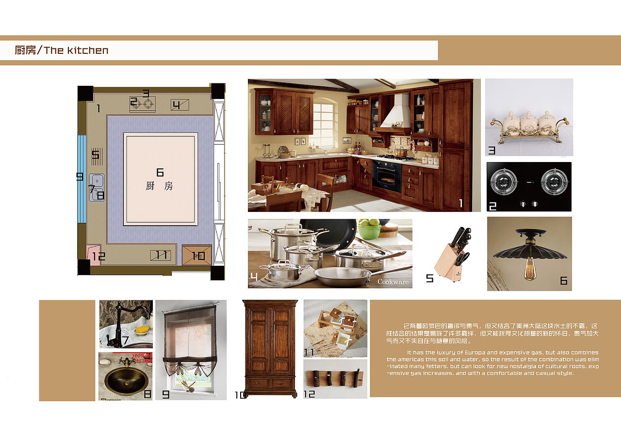 《Harbor House》 美式风格软装设计方案（图ZODA0Mjk4MTY=） - 家装设计 - 站酷设计师FANGPEN原创素材 - 站酷ZCOOL