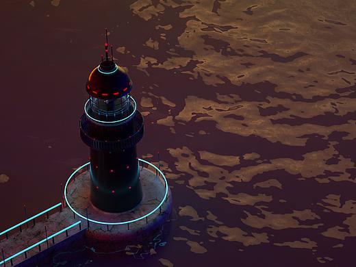 旧世新羽 C4D概念设计