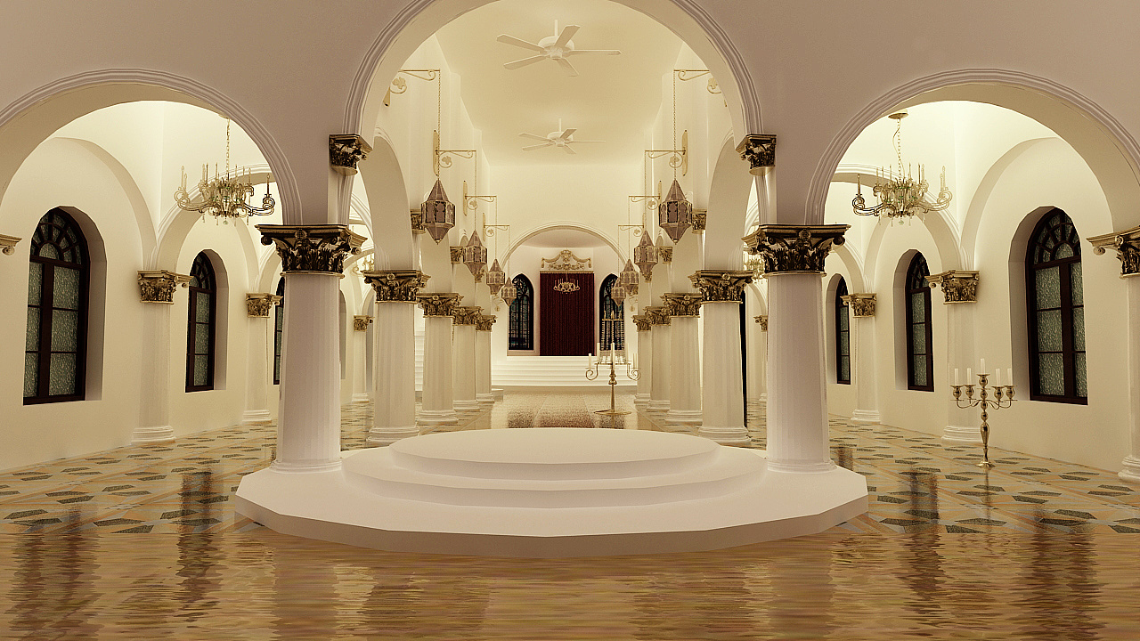 场景设计-巴洛克教堂