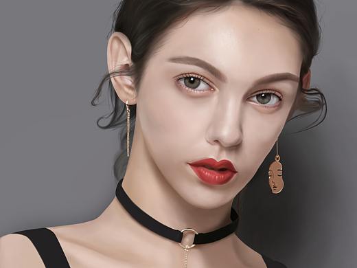 2020_人像临摹_手绘（个人主页-ZNDQ0ODQ3MTY=） - 艺术插画 - 站酷设计师蚩梦姑娘原创素材 - 站酷ZCOOL