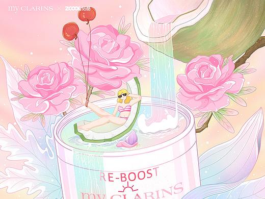 #my CLARINS寻找天然好食肌#