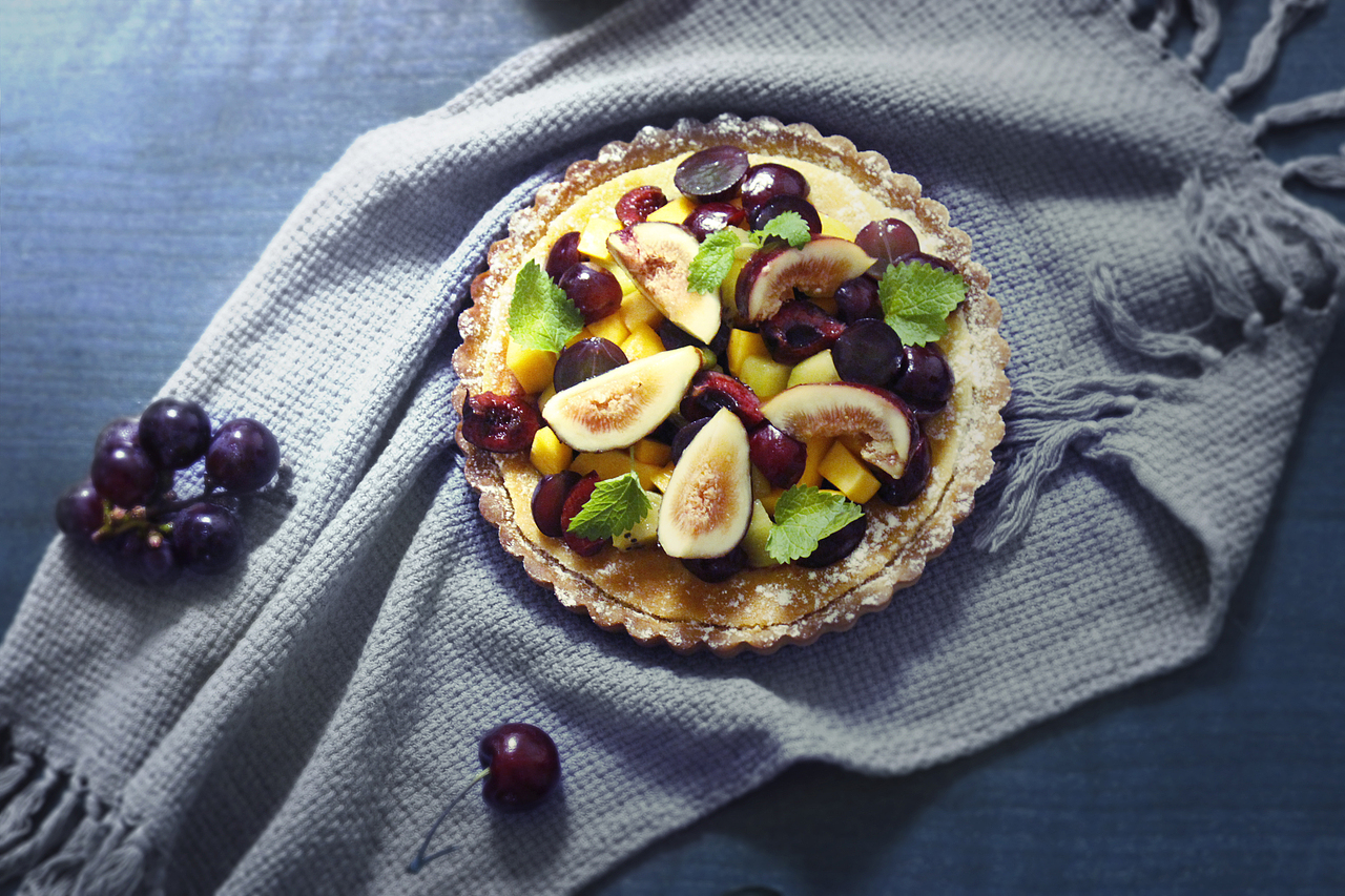 Gimi Bakery 无花果水果塔（图ZODg1NDYwNTY=） - 产品摄影 - 站酷设计师Gimi做设计原创素材 - 站酷ZCOOL