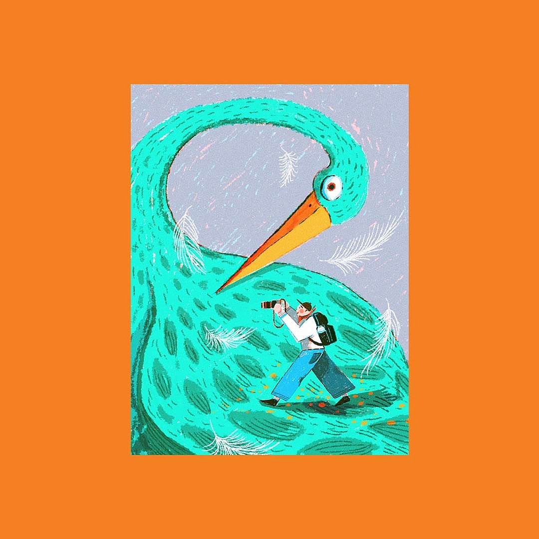 一月的工作（圖ZMTk1NDY0MzA0） - 繪本 - 站酷設計師阿蚌Boom原創(chuàng)素材 - 站酷ZCOOL