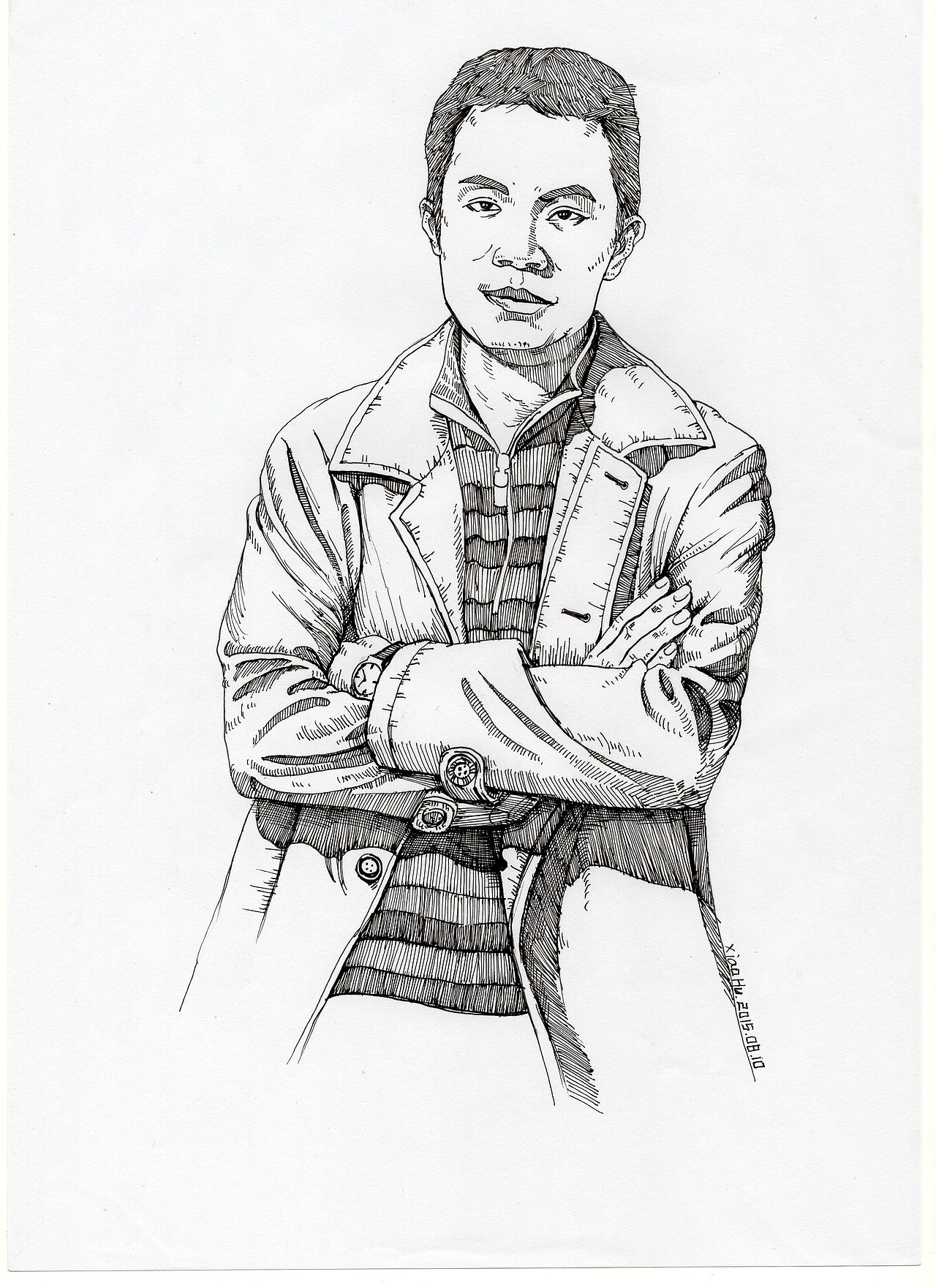 人物半身像&手绘、插画（图ZMzUzOTgwMTY=） - 创作习作 - 站酷设计师鹏城犀利哥原创素材 - 站酷ZCOOL