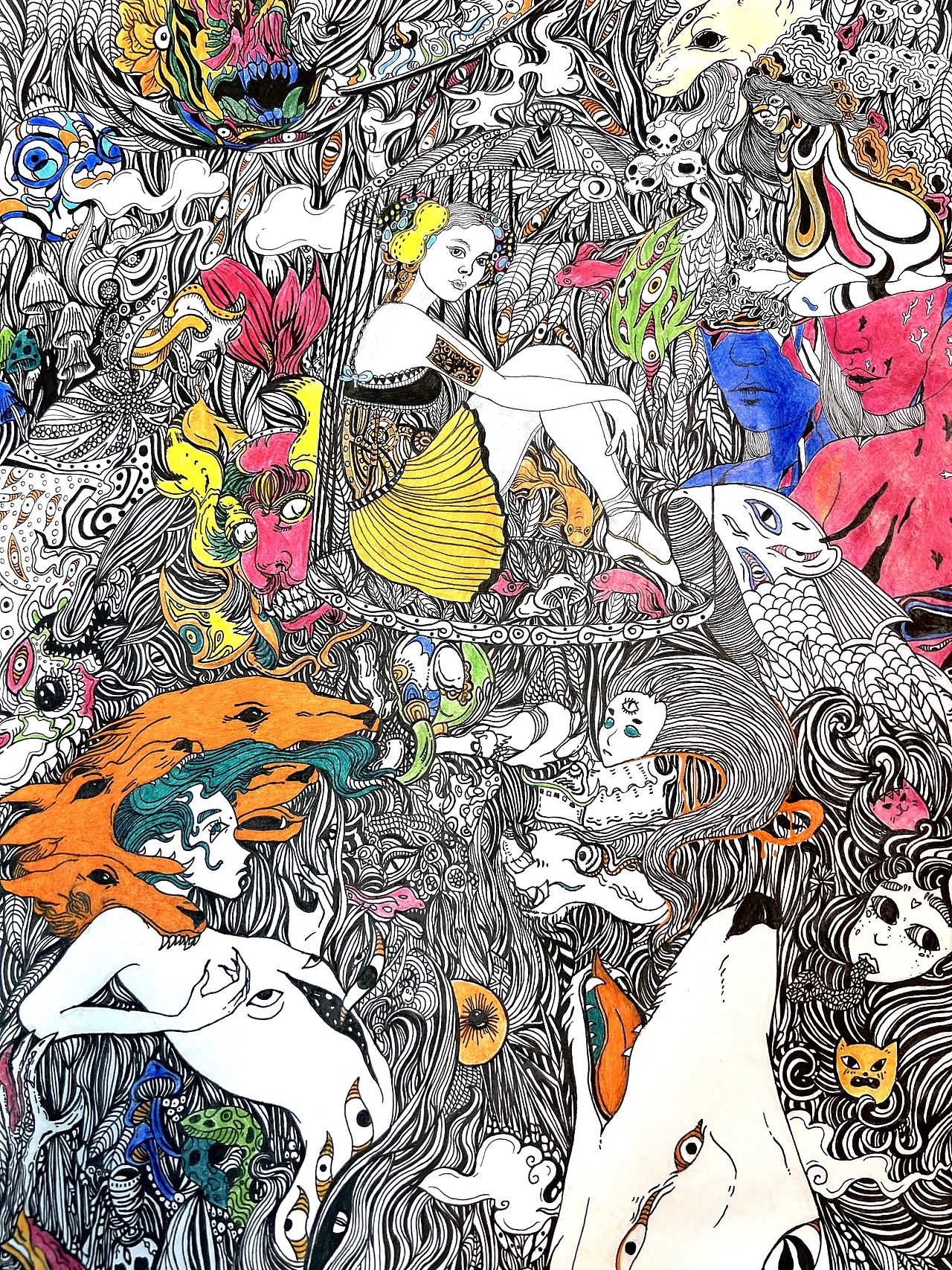 暗黑三部曲·终章——《牢》（图ZMzE1OTIzMjM2） - 艺术插画 - 站酷设计师lNXXl原创素材 - 站酷ZCOOL