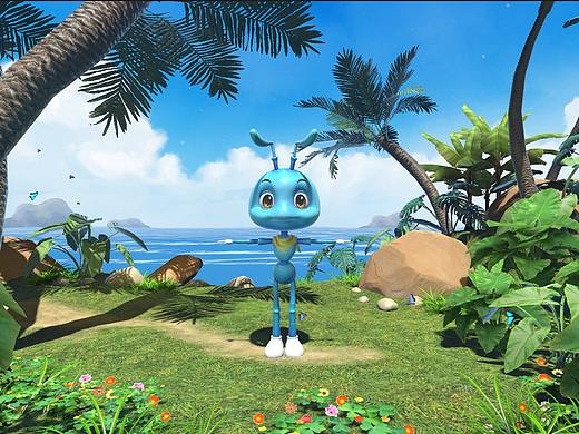 此场景应用与华侨城(欢乐谷)动作扑捉游戏