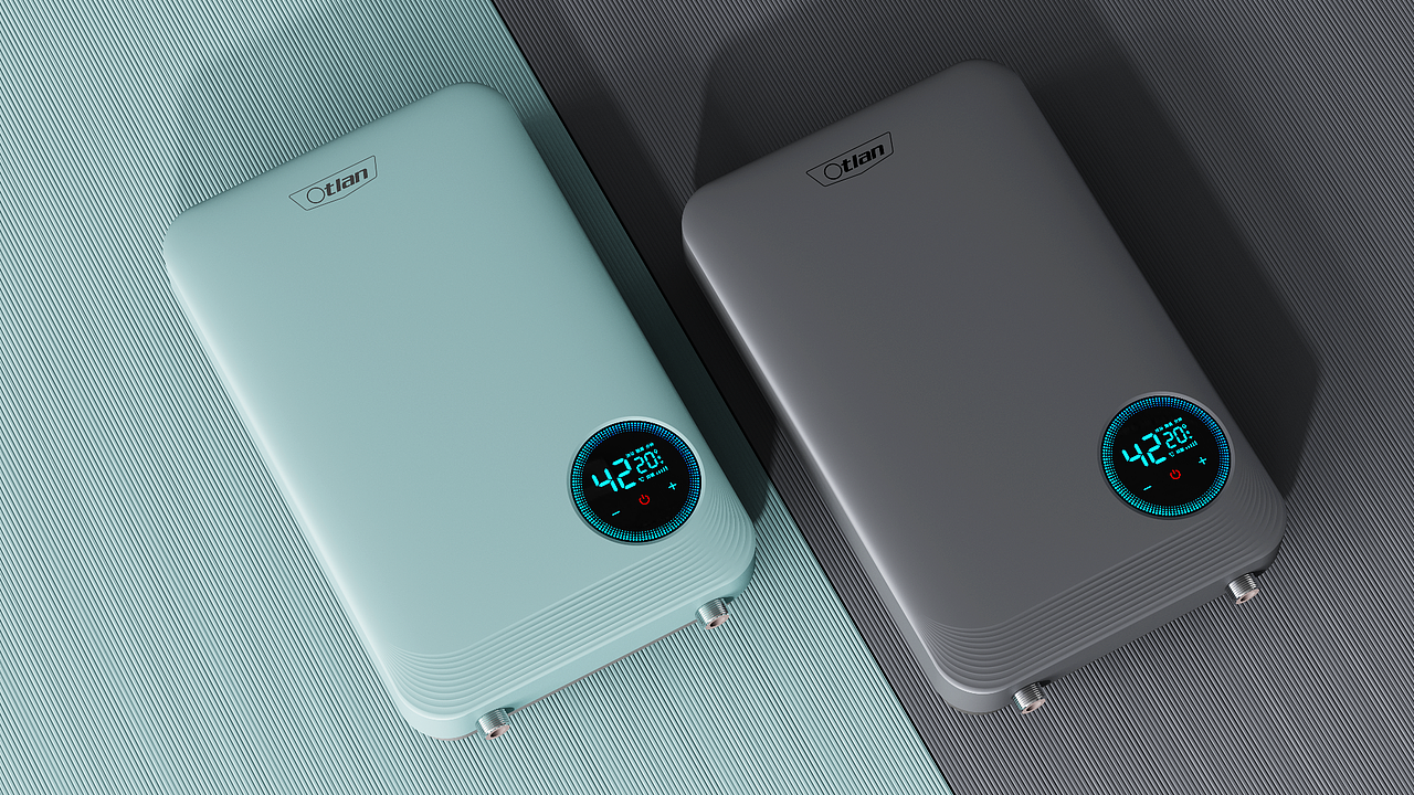 即热式热水器设计（图ZMzI2NjUwNzA4） - 生活用品 - 站酷设计师拾文钱原创素材 - 站酷ZCOOL