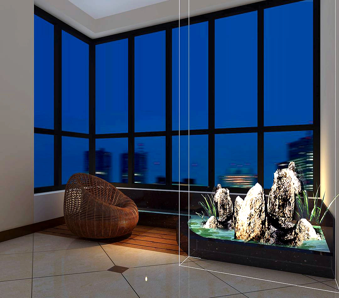 美林河畔装修案列