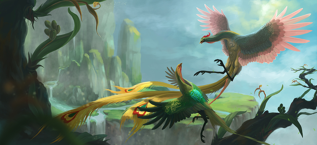 山海经（图ZNTA3NTU4Njg=） - 概念设定 - 站酷设计师冷饺原创素材 - 站酷ZCOOL