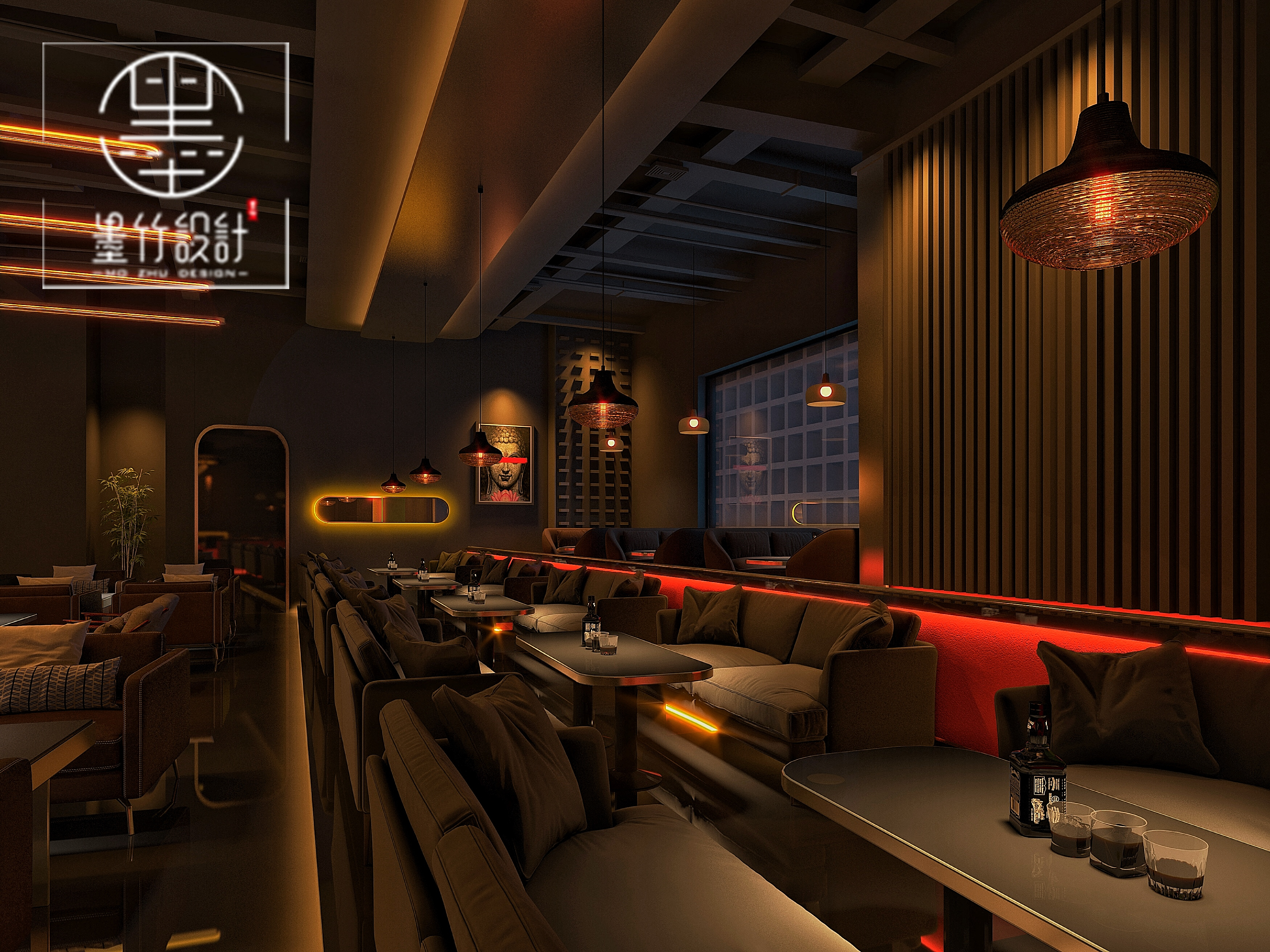 酒吧设计时空间功能区域如何合理的划分_成都夜店酒吧设计-站酷zcool