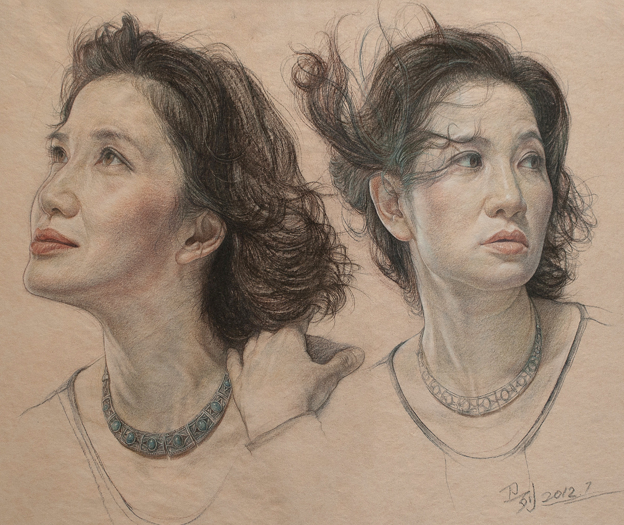 彩色铅笔绘画写实课吴卫列老师作品集