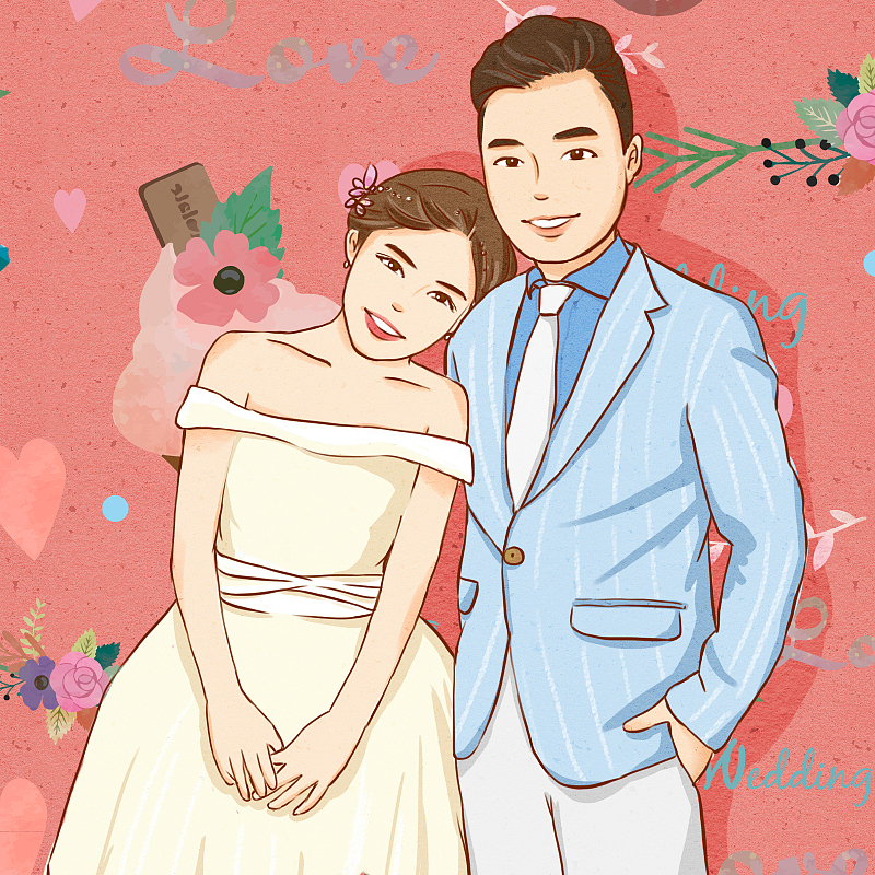 婚礼贺图（图ZNjcwMzI3NTI=） - 创作习作 - 站酷设计师kivi金汀汀原创素材 - 站酷ZCOOL