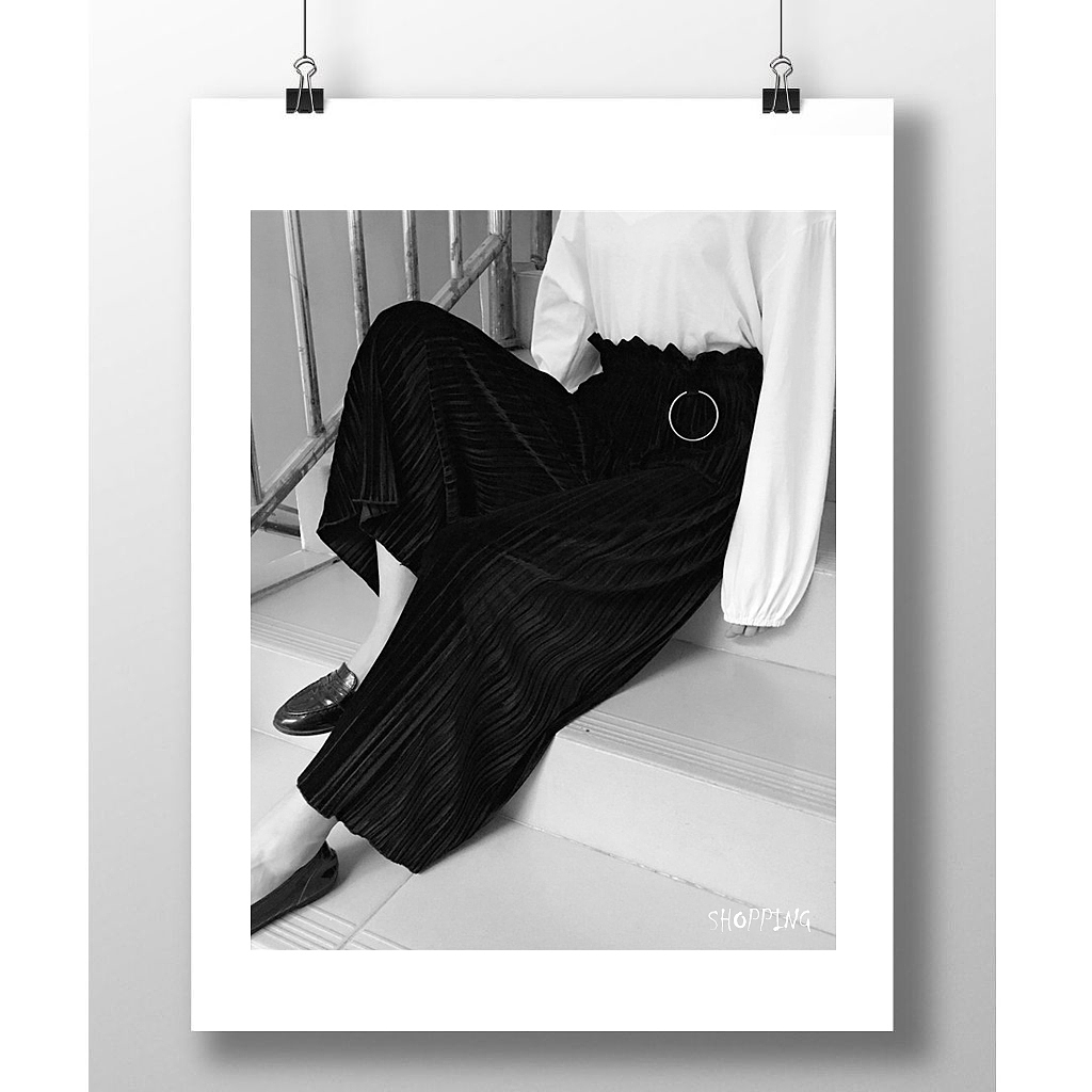 丝绒面料,垂感好 ,易打理
<br>凹造型必备