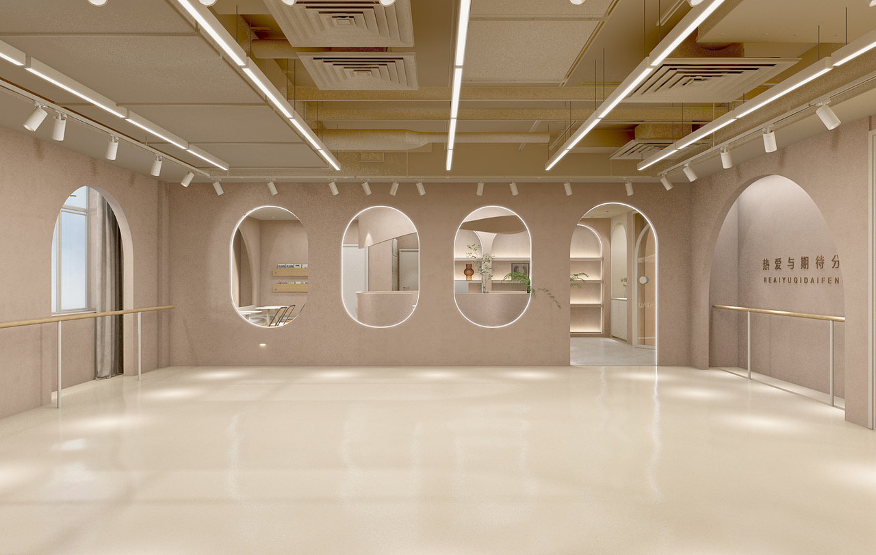 舞蹈培训店装修设计