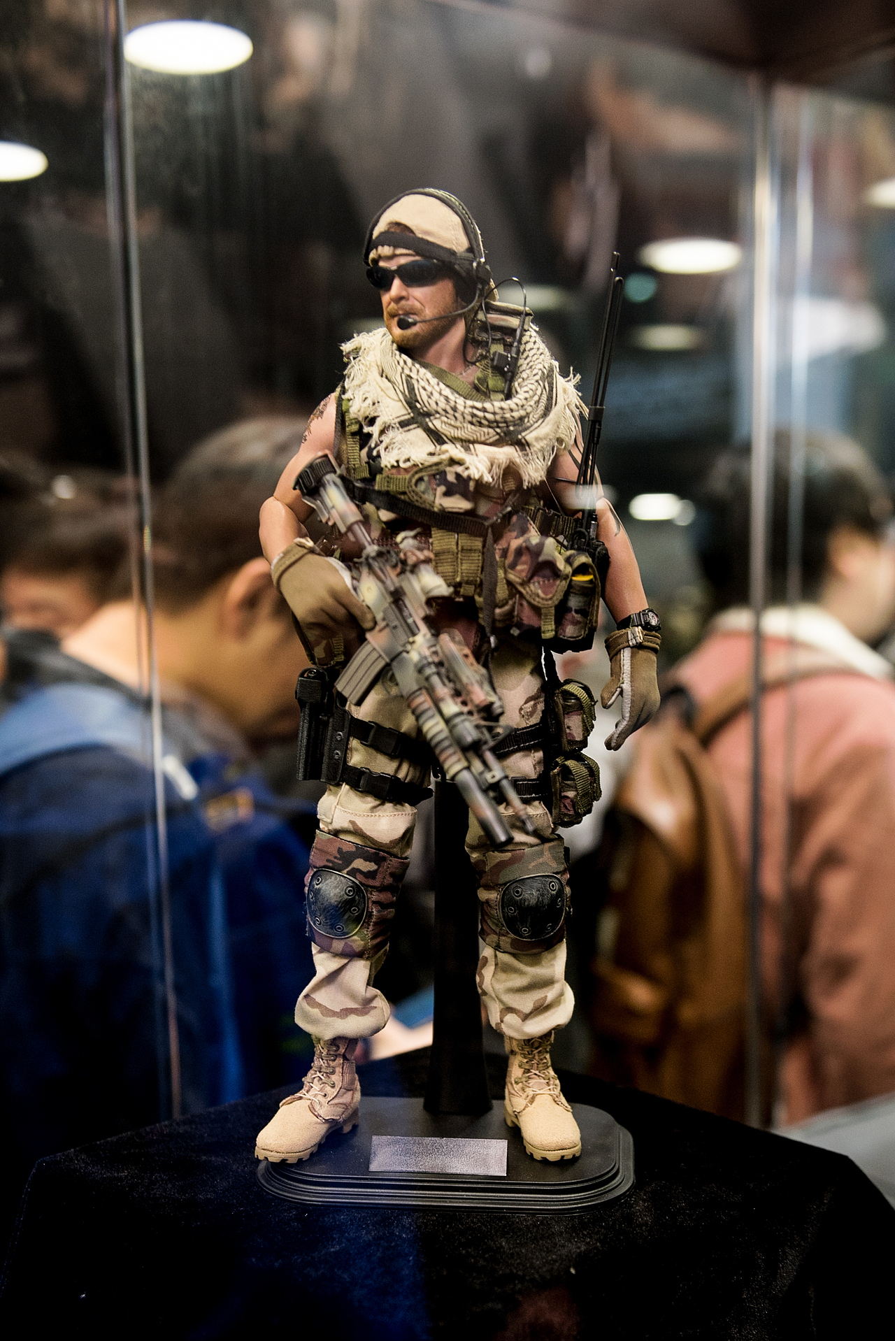 damtoys 绿色贝雷帽 特种部队 兵人玩偶上海wf会场拍摄