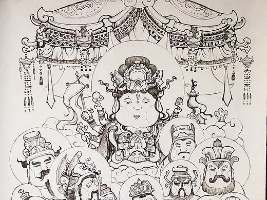 六十甲子太岁图